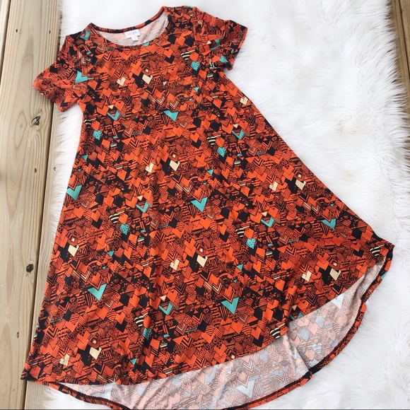 LuLaRoe Dresses & Skirts - Lularoe Carly Short Sleeve Knee Length Dress